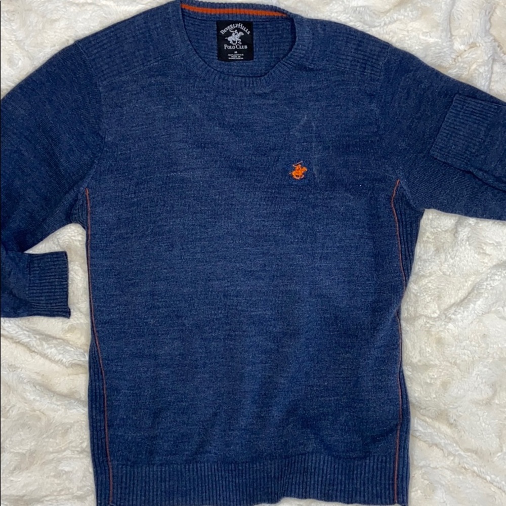 Ralph Lerann polo club medium sweater